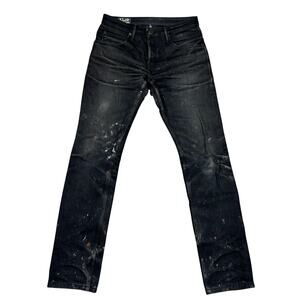 Freenote Cloth Avila Slim Fit Selvedge Denim Distressed Jeans Men's 31x33.5